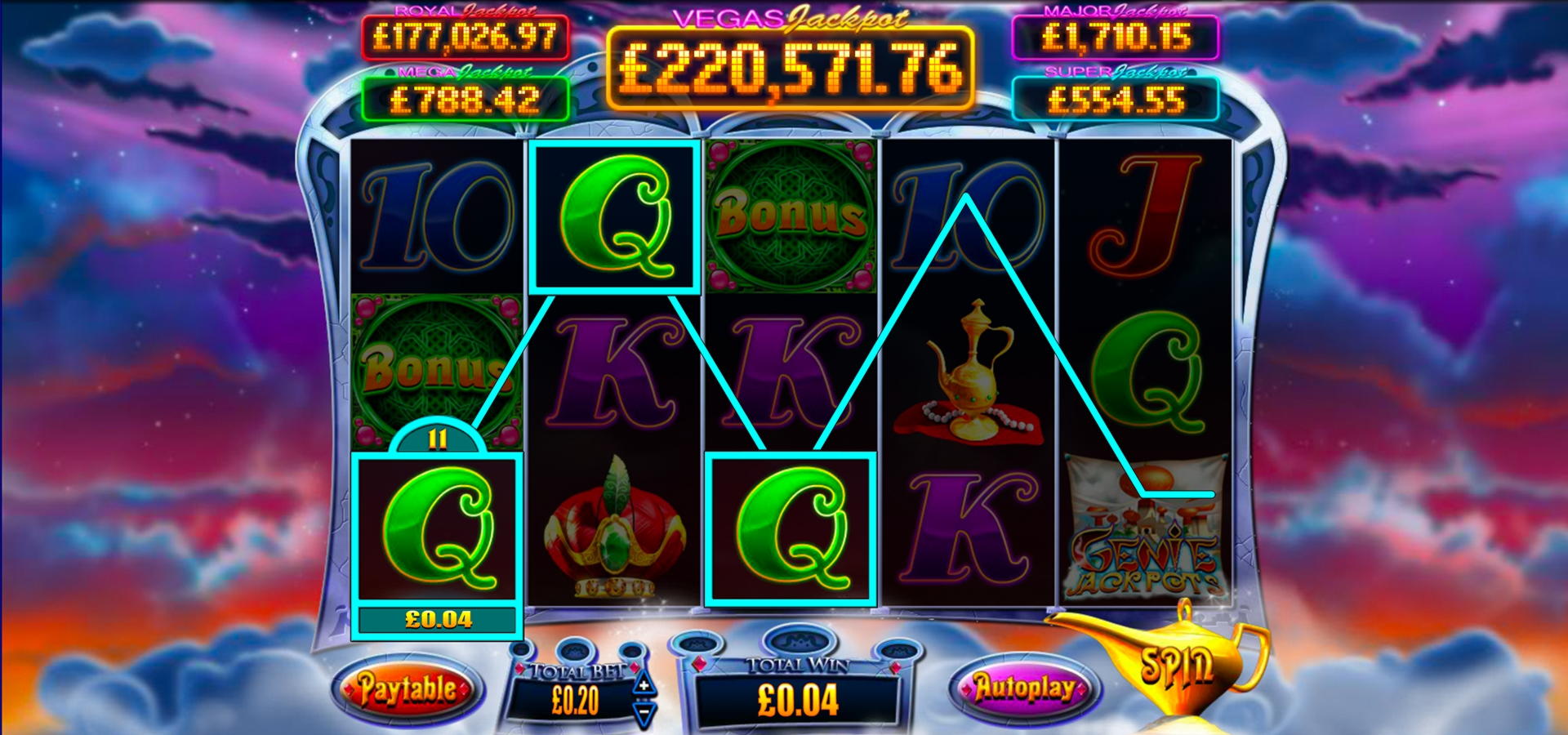 335% Match på et casino på Sloty Casino
